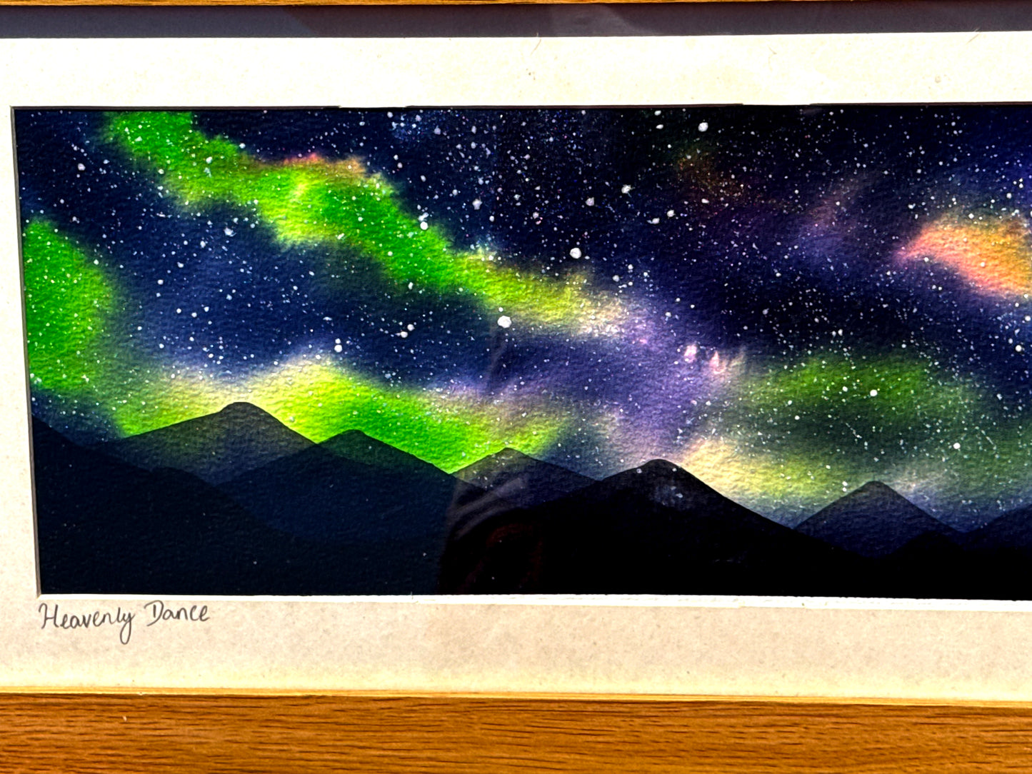 Heavenly Dance – Original Framed Watercolour
