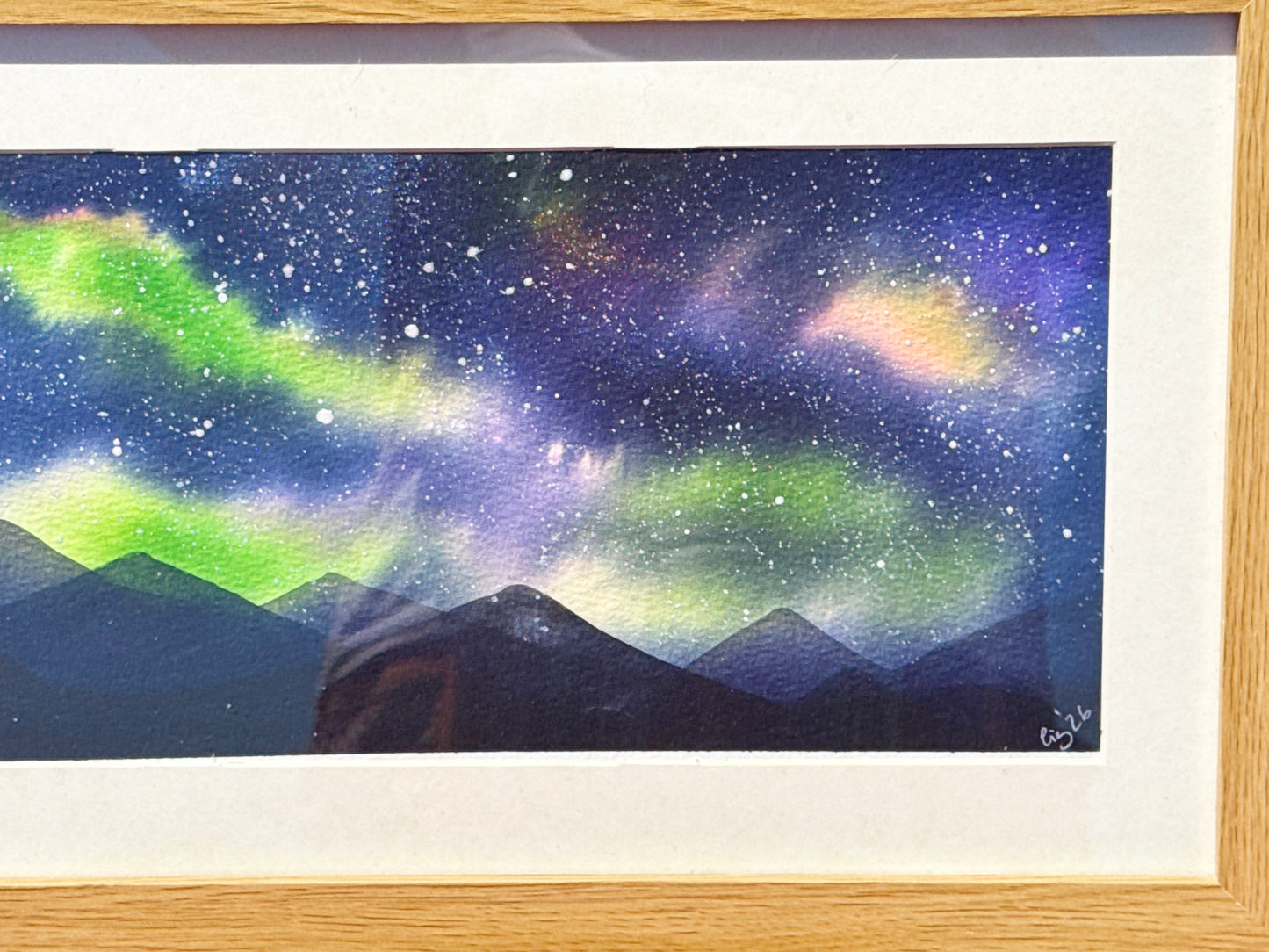Heavenly Dance – Original Framed Watercolour