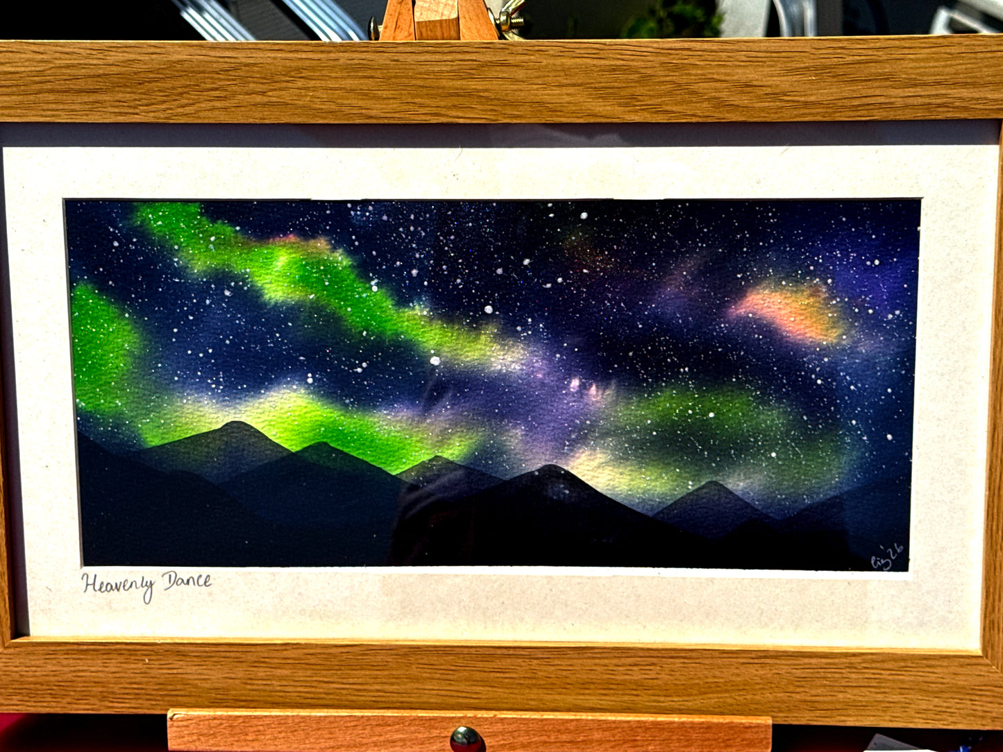 Heavenly Dance – Original Framed Watercolour